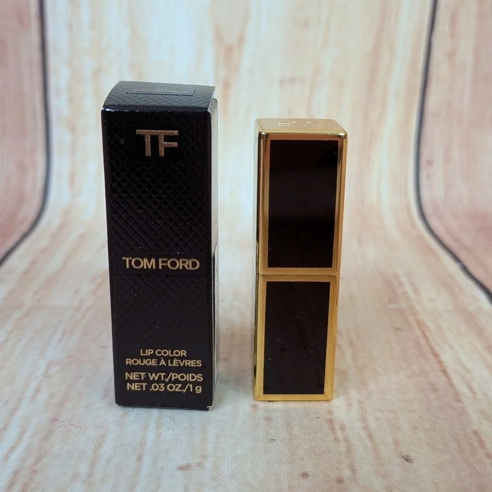 Tom Ford Lip Color 03 Casablanca Mini Size Lipstick 0.03oz 1g NIB $35 MSRP